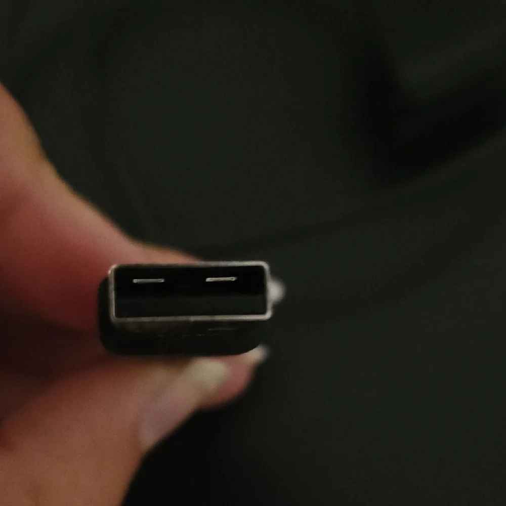 Black Fitbit Charging Cable